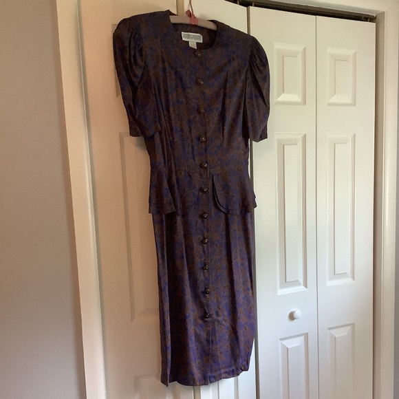 Women’srRich color patterned dress, size 8 - Picture 1 of 3